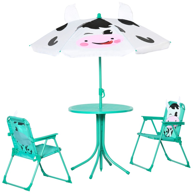 Outdoor Folding Kids Table and - Kids Outdoor Table And Chairs With Umbrella recension och pris