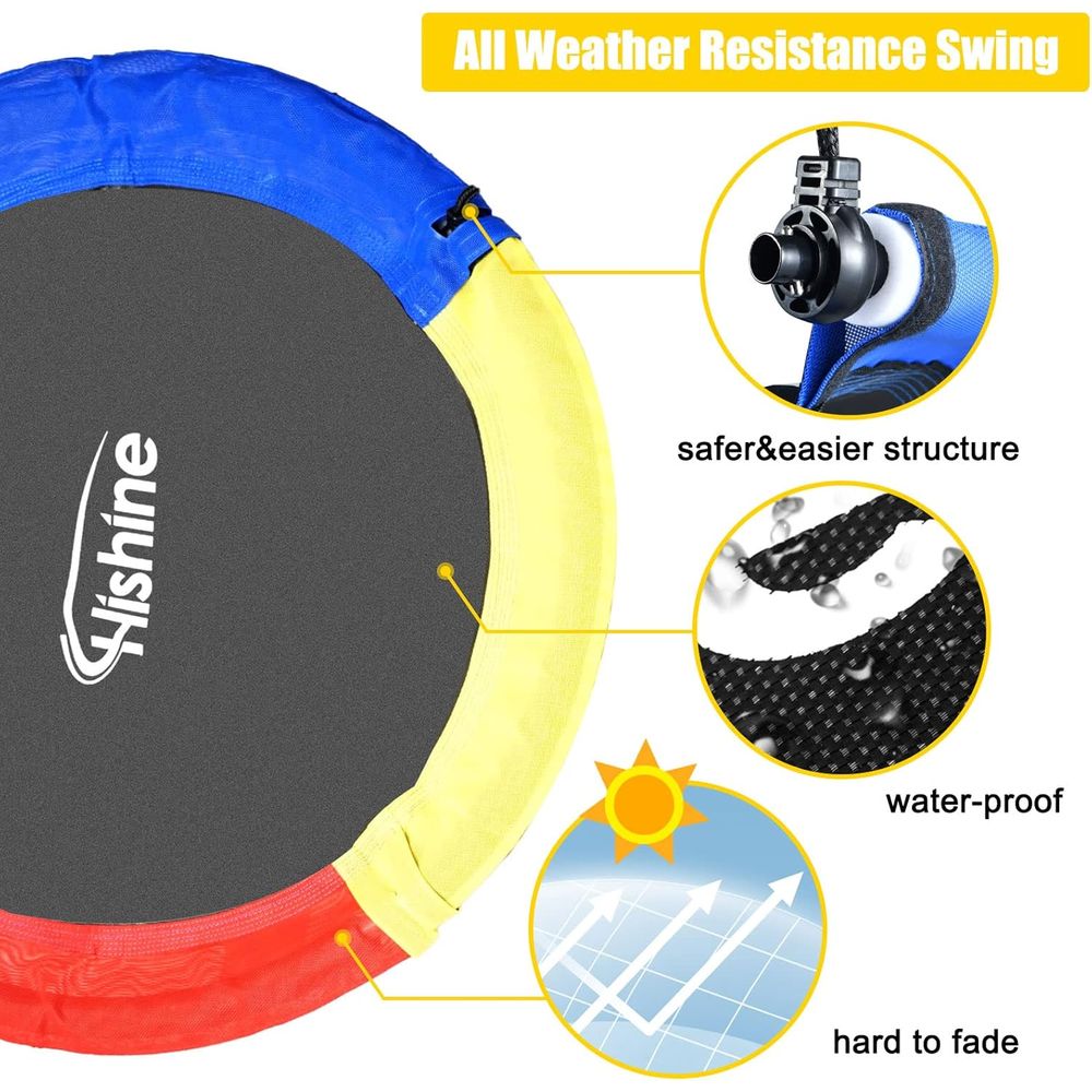 Heavy-Duty 440lbs Outdoor Swin - Kids Outdoor Youtube recension och pris