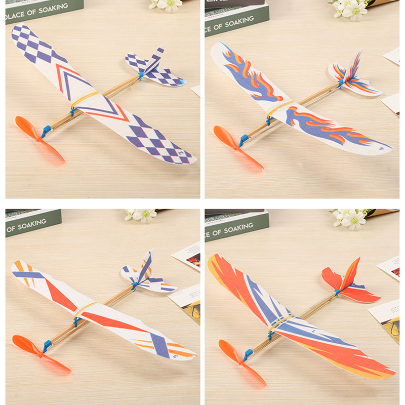 10PCS Airplane Model Rubber Ba - Kids Outdoor Exercise Equipment recension och pris