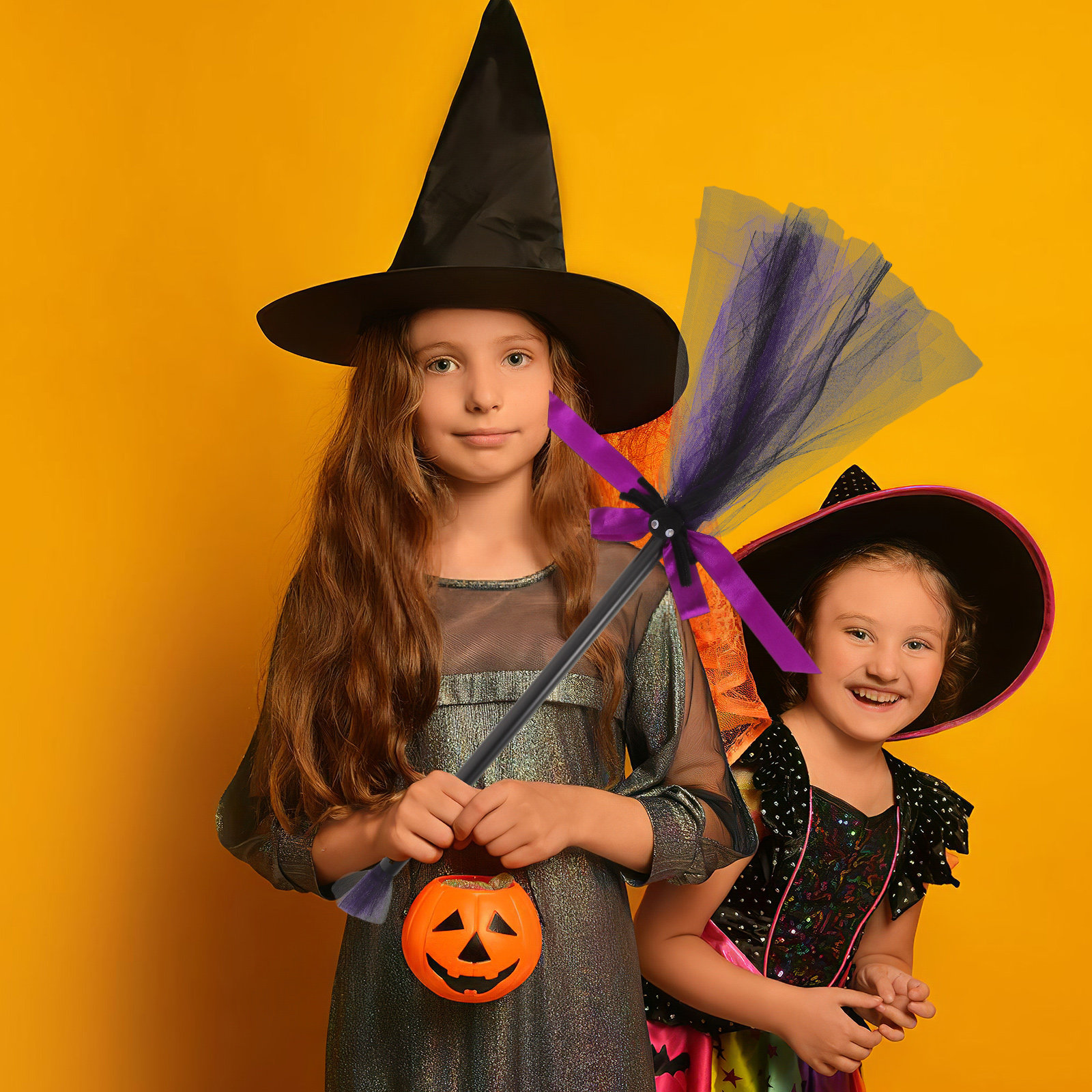 Halloween Witch Broomstick Min - Kids Outdoor Broom recension och pris