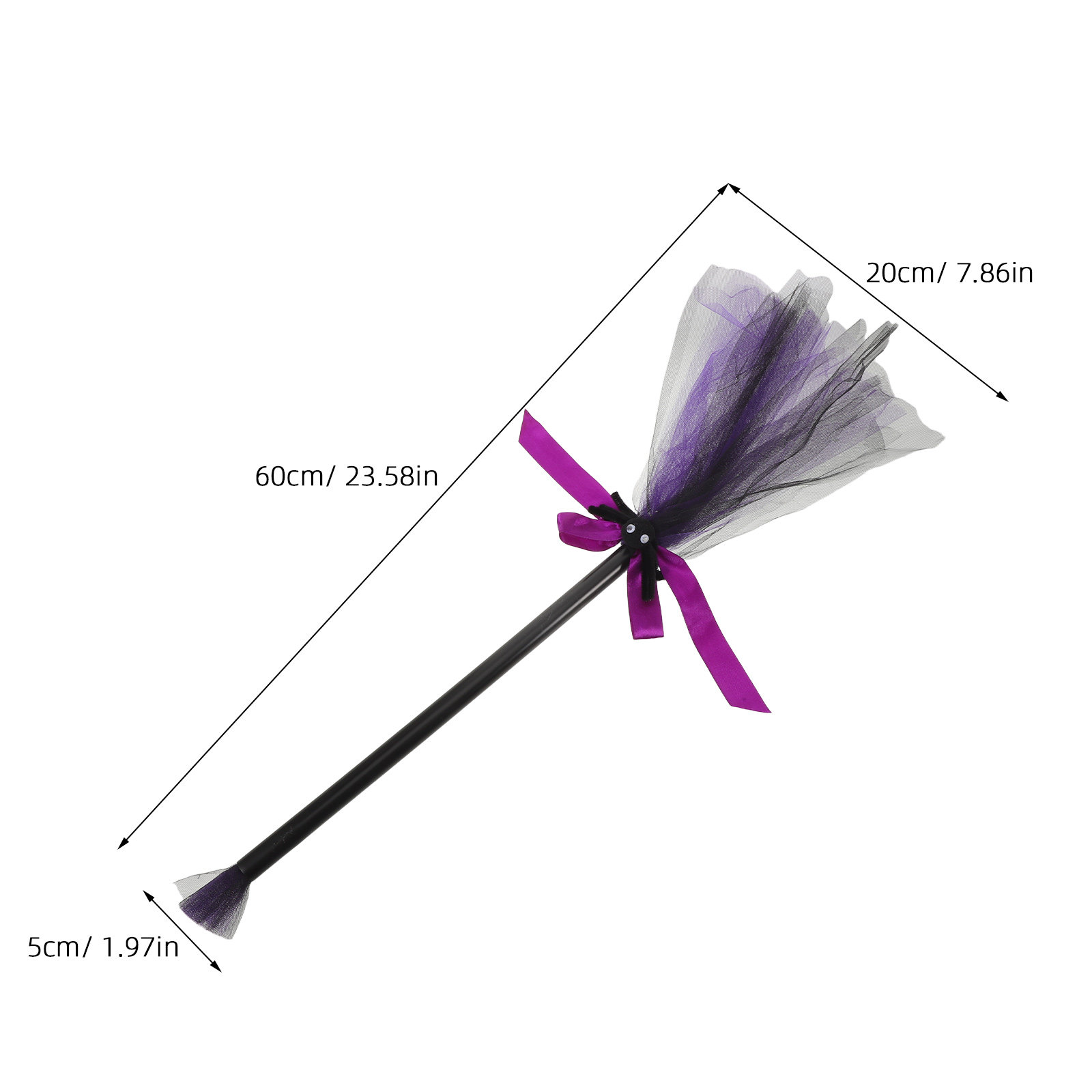 Halloween Witch Broomstick Min - Kids Outdoor Broom recension och pris