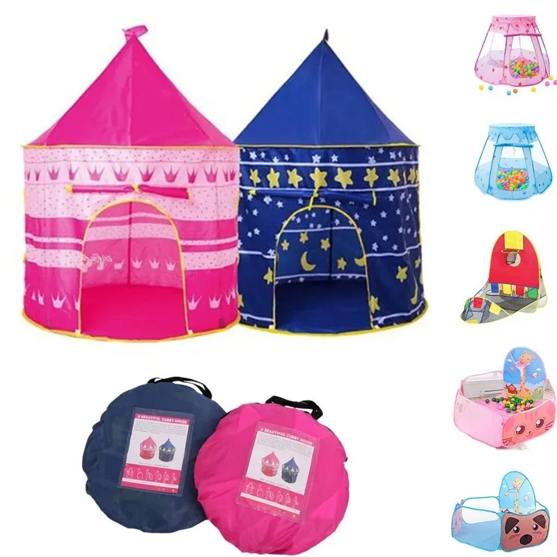 Folding Kids Play House Campin - Kids Outdoor House Accessories recension och pris