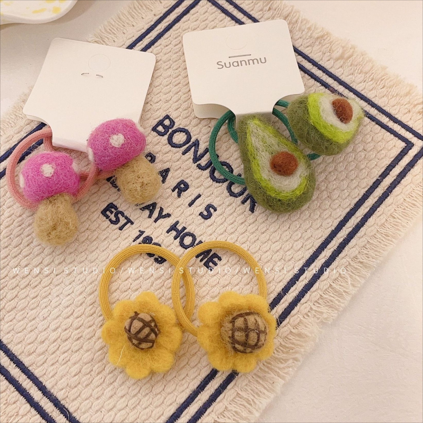 Winter Felt Hair Bands Korean  - Kids Outdoor Decor recension och pris