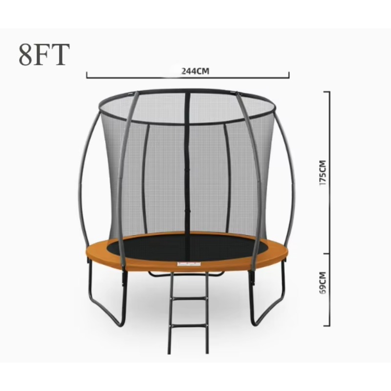 Large Backyard Trampoline Indo - Kids Indoor Outdoor Trampoline recension och pris