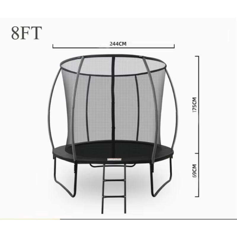 Large Backyard Trampoline Indo - Kids Indoor Outdoor Trampoline recension och pris