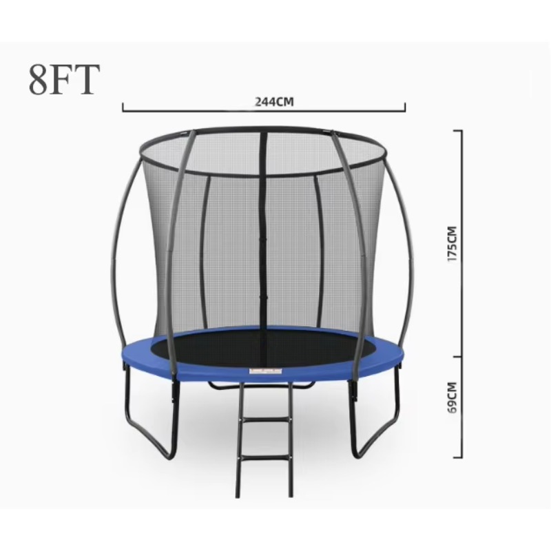 Large Backyard Trampoline Indo - Kids Indoor Outdoor Trampoline recension och pris