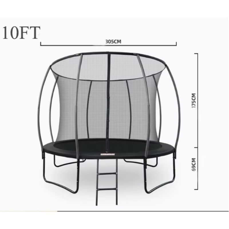 Large Backyard Trampoline Indo - Kids Indoor Outdoor Trampoline recension och pris