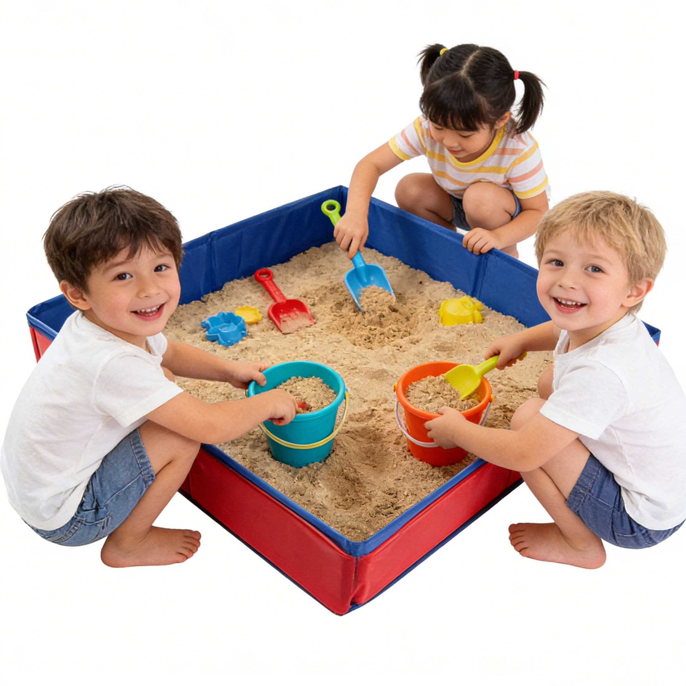 Kids Sand Table for Children B - Kids Outdoor Folding Table recension och pris