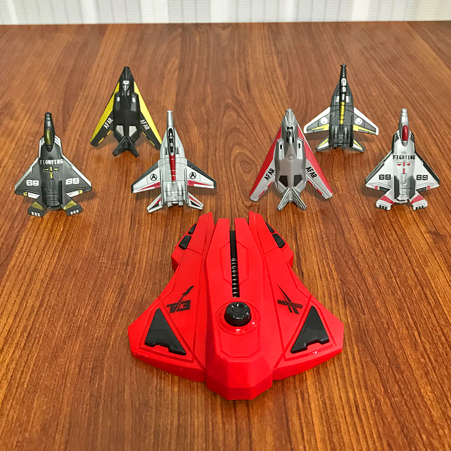 6pcs Fighter Plane Red Launche - Kids Outdoor Storage recension och pris