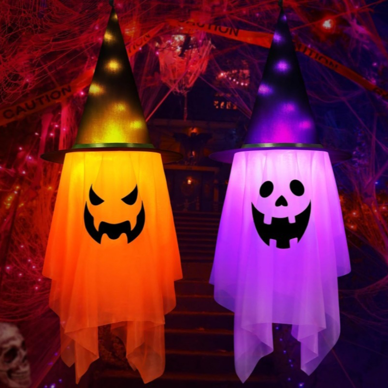 1-2PCS Halloween Glowing Pumpk - Kids Outdoor House Accessories recension och pris