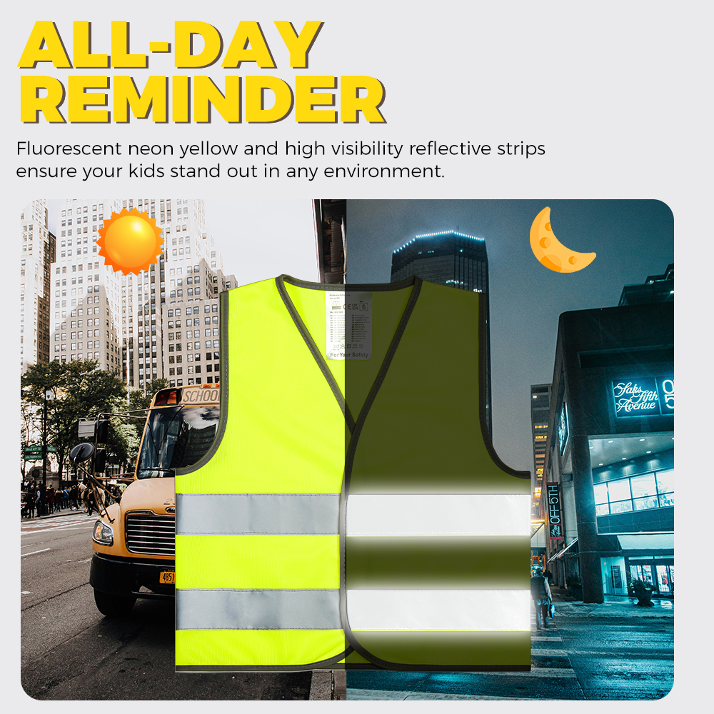 Kids Safety Vest Reflective Cl - Kids Outdoor Vest recension och pris