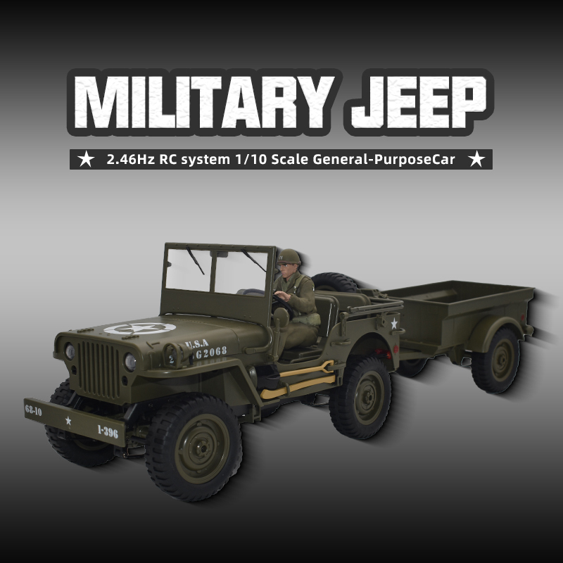 JJRC C8815 Rc car 1941 JEEP WI - Kids Outdoor Vehicles recension och pris