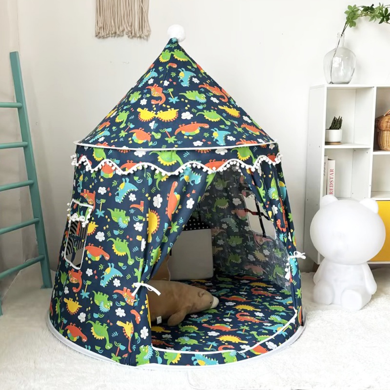 Large Teepee Tent for Kids Fol - Kids Outdoor House Accessories recension och pris