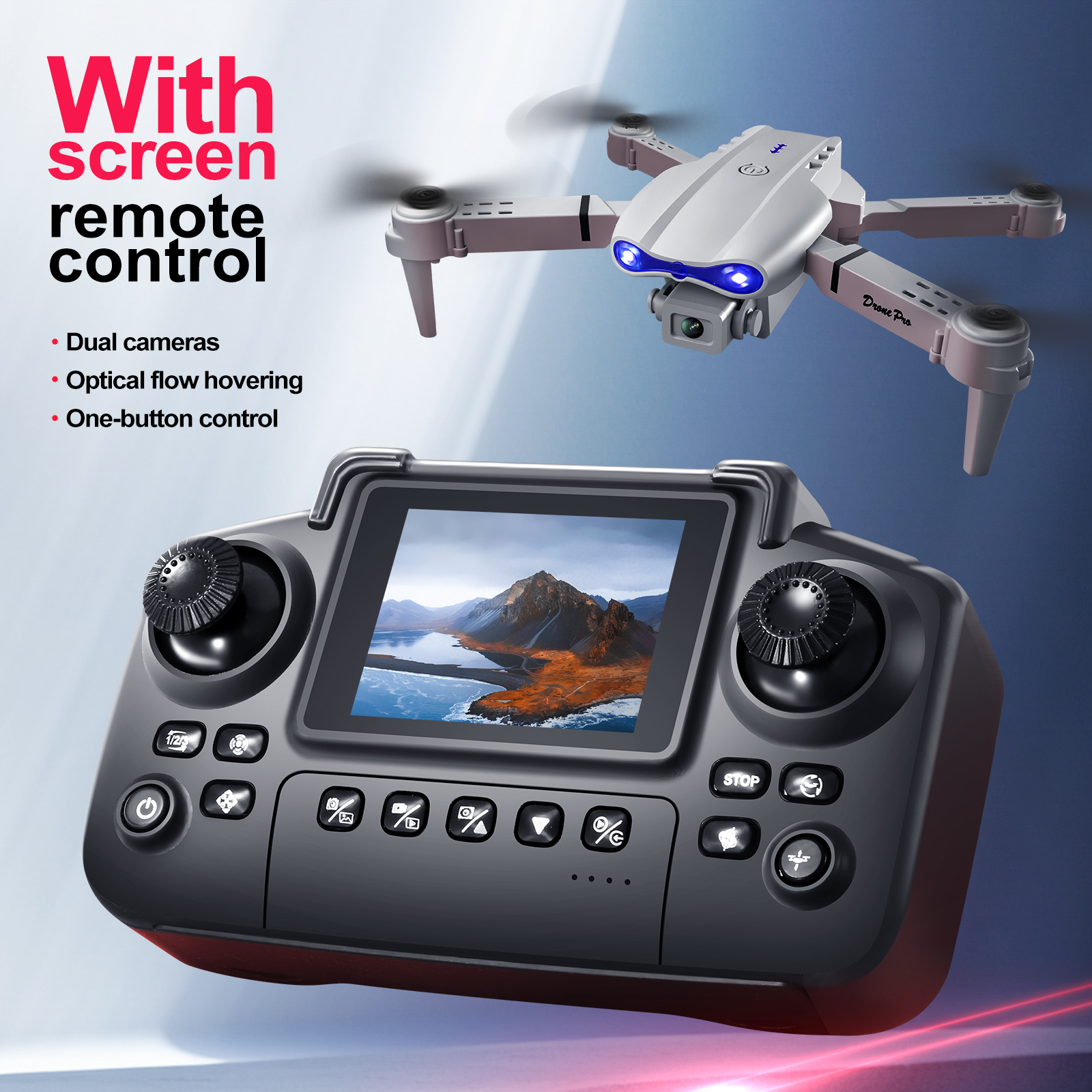 2025 New E88 E99 Upgraded Dron - Kids Outdoor Exercise Equipment recension och pris