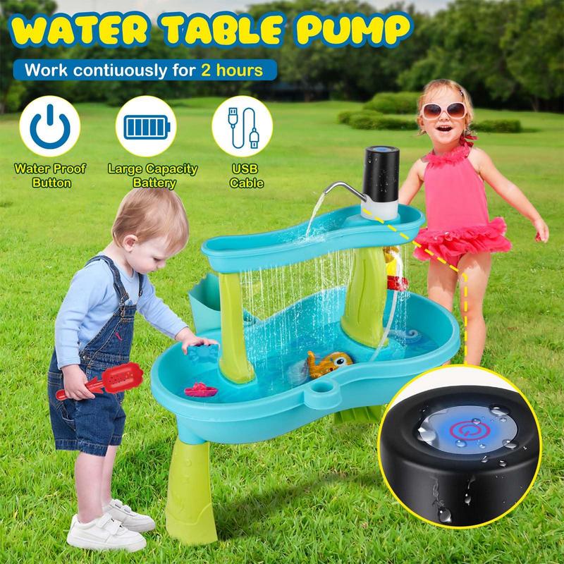 Kids Water Pump Fun Outdoor Wa - Kids Outdoor Folding Table recension och pris