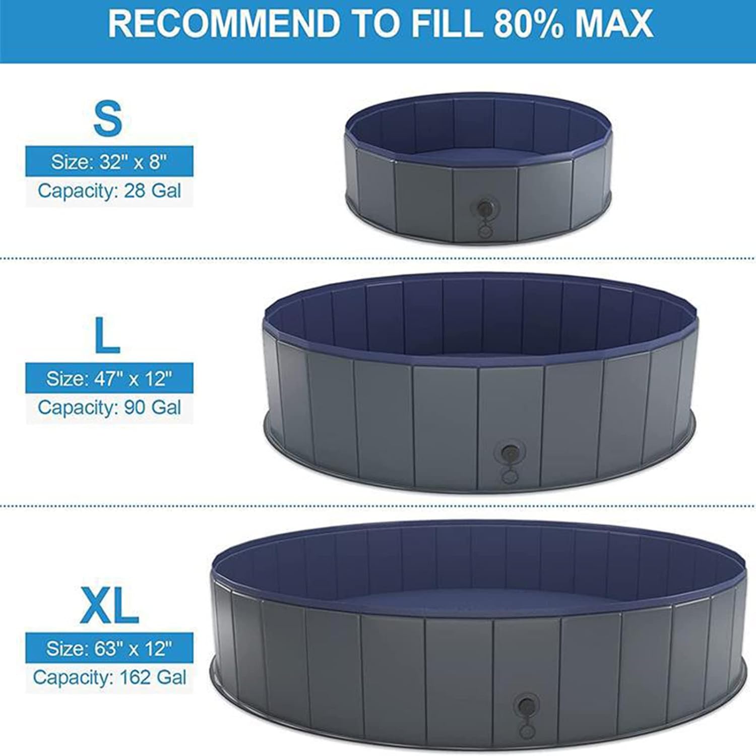 Collapsible Dog Pool Kids Padd - Kids Outdoor Youtube recension och pris