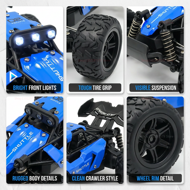 NEW Alloy RC Cars 1/32 Scale 2 - Kids Outdoor Vehicles recension och pris