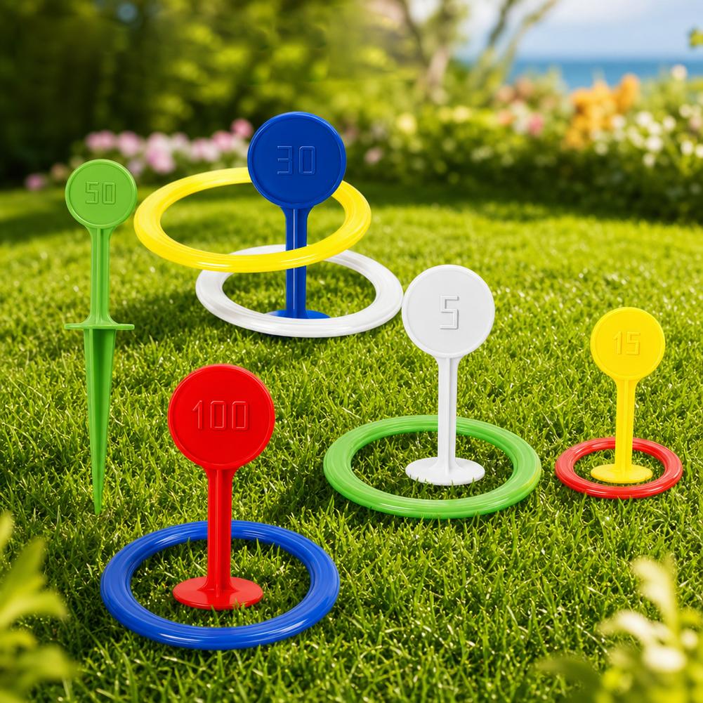 Kids Plastic Ring Toss Game Se - Kids Outdoor Yard recension och pris