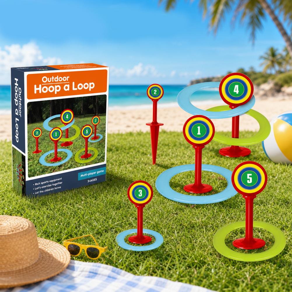 Kids Plastic Ring Toss Game Se - Kids Outdoor Yard recension och pris