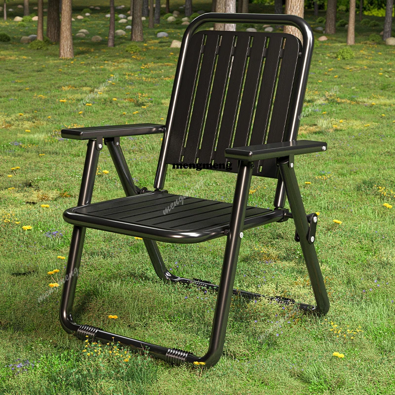 X188 Nature Black Camping Chai - Kids Outdoor Lounge Furniture recension och pris