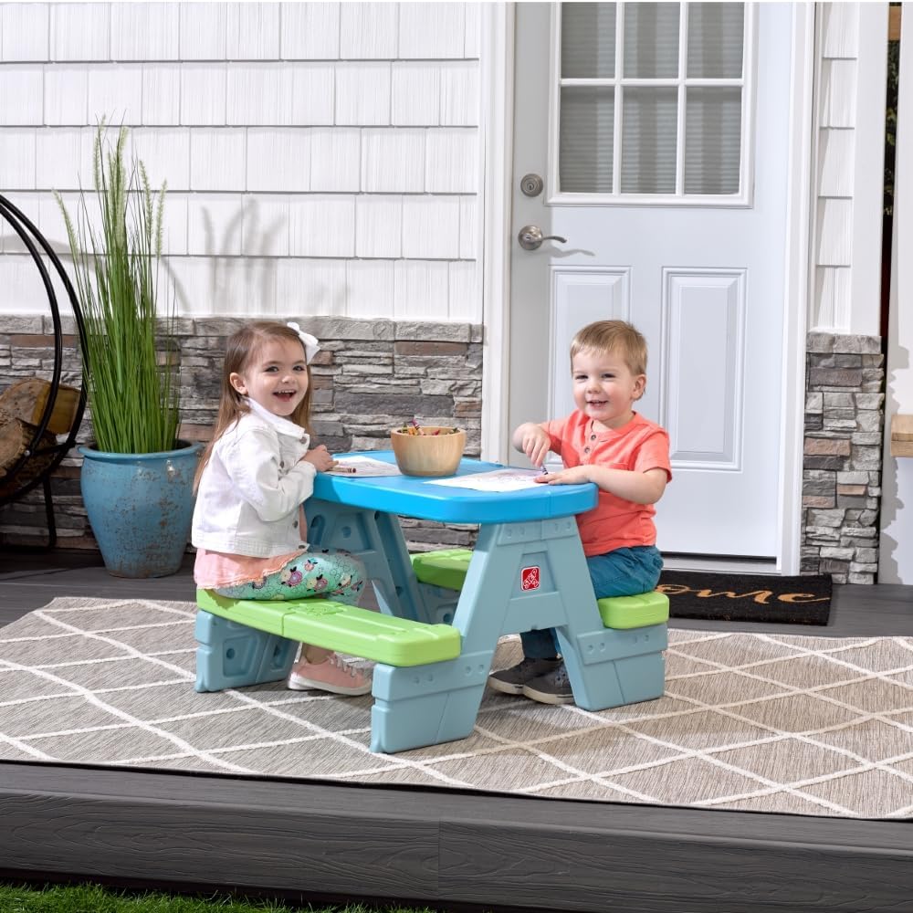 Sun & Shade Kids Picnic Table  - Kids Outdoor Umbrella For Table recension och pris