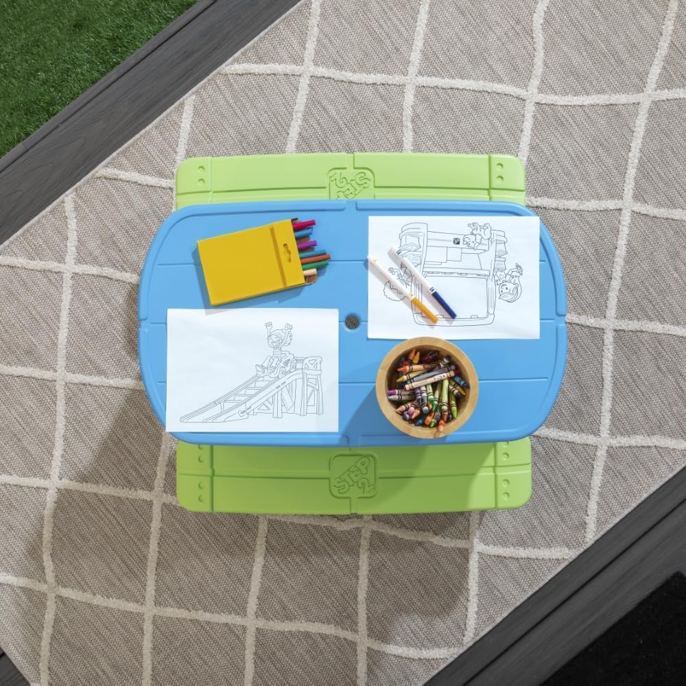 Sun & Shade Kids Picnic Table  - Kids Outdoor Umbrella For Table recension och pris