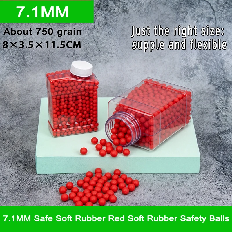 56U 1E  7.1MM Red Soft Rubber  - Kids Outdoor House Accessories recension och pris