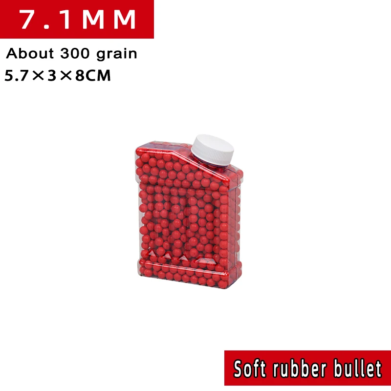 56U 1E  7.1MM Red Soft Rubber  - Kids Outdoor House Accessories recension och pris