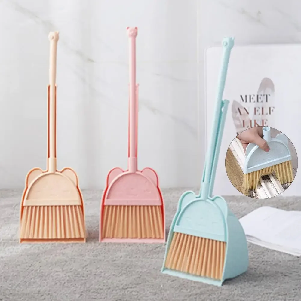 Cartoon Soft Bristle Kids Broo - Kids Outdoor Broom recension och pris