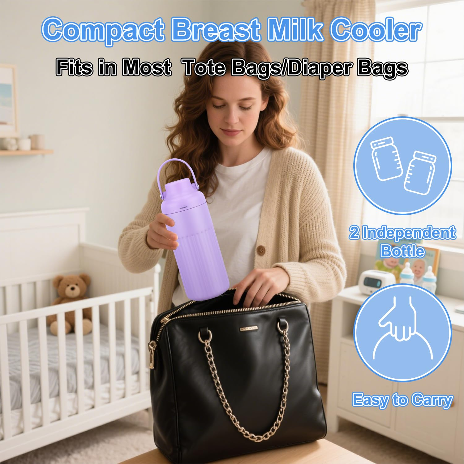 Portable Breast Milk Cooler fo - Kids Outdoor Storage recension och pris