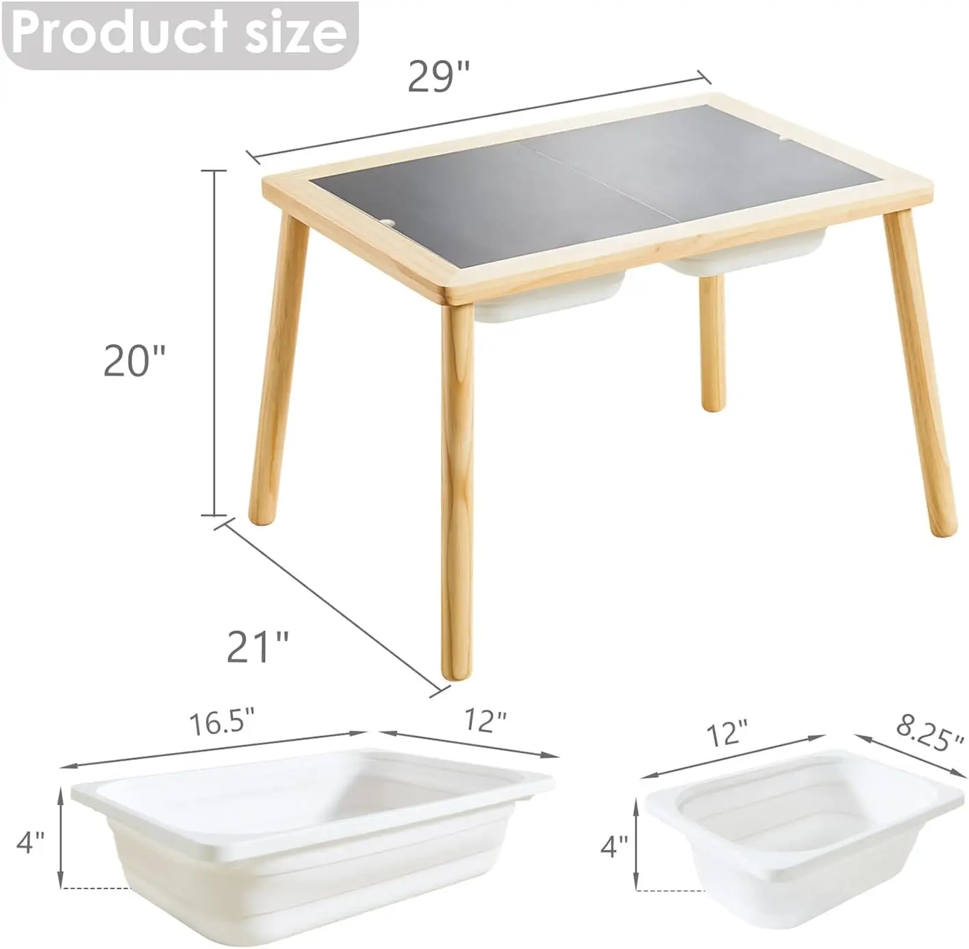 Perfect Choice for Christmas T - Kids Outdoor Wooden Table recension och pris