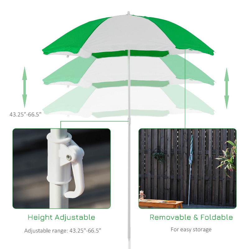 3 in 1 Kids Picnic Table with  - Kids Outdoor Bench With Umbrella recension och pris