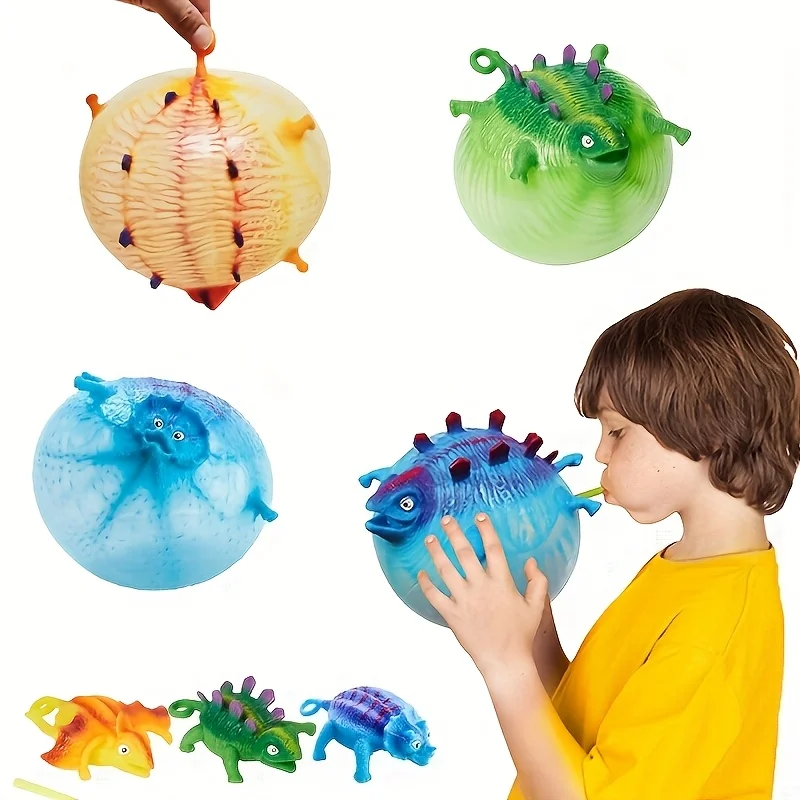 1PC Inflatable Dinosaur Bouncy - Kids Outdoor Games recension och pris