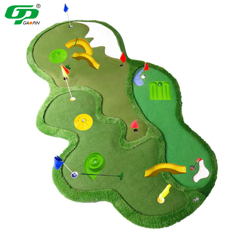 Mini Golf Course Set Indoor/Ou - Kids Outdoor Games recension och pris