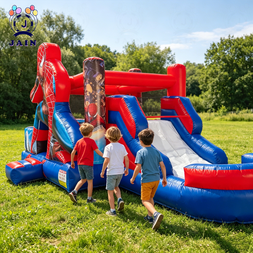 20FT/13ft 3D Cartoon Commercia - Kids Outdoor Bounce House recension och pris