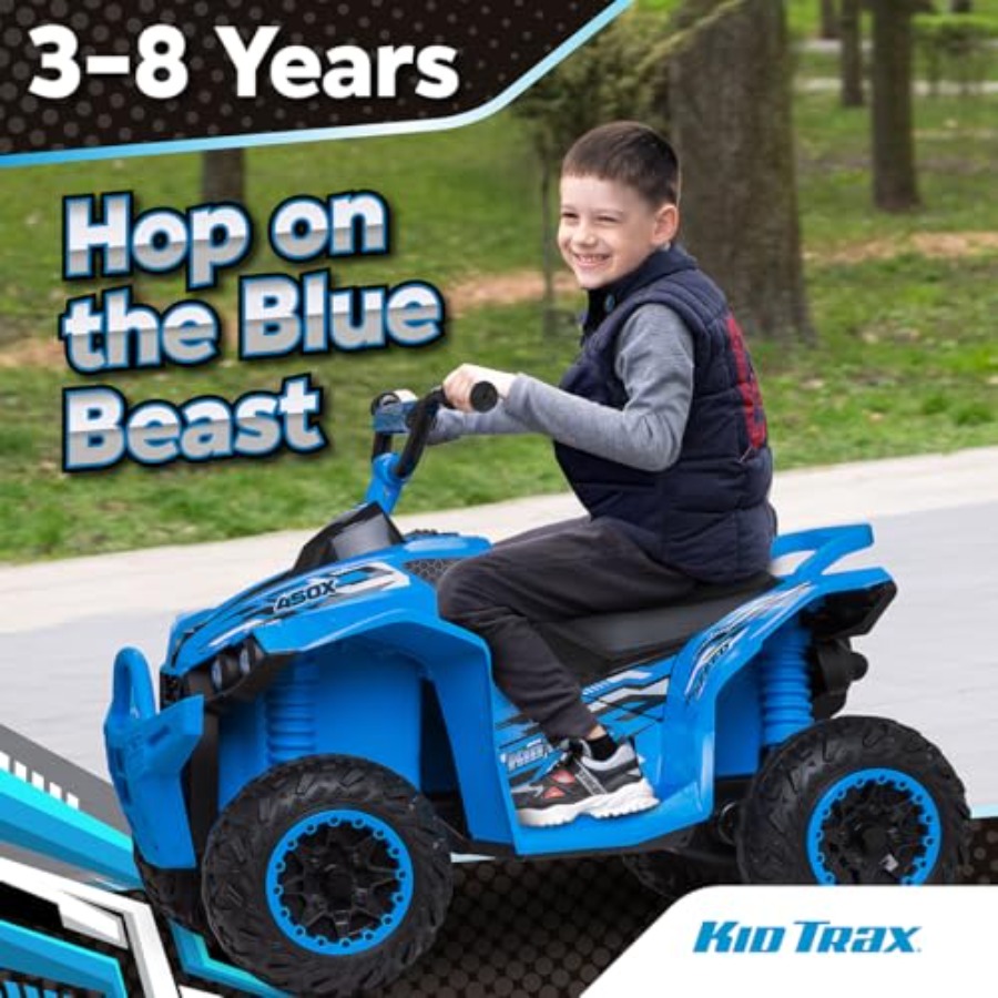 Kid Trax 12V Electric ATV - Bo - Kids Electric Quad Outdoor Toys recension och pris