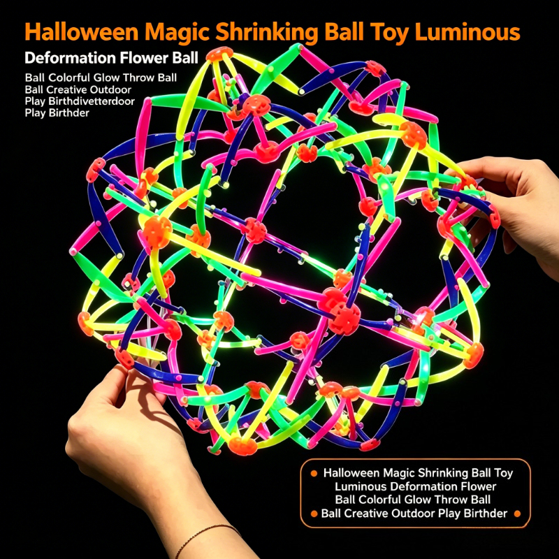 Magic Shrinking Luminous Ball  - Kids Outdoor House Accessories recension och pris